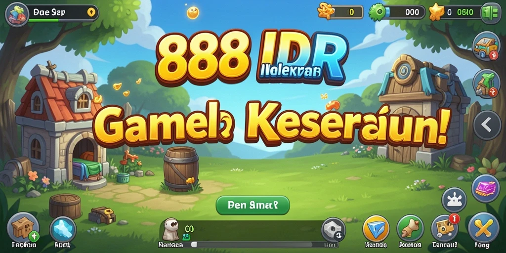 Tampilan gameplay menarik dari 888IDR, menjanjikan kesenangan tiada henti.