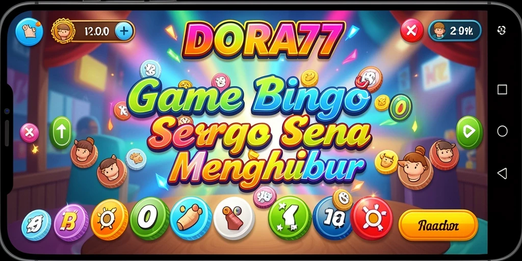 Tangkapan layar DORA77 menampilkan gameplay Bingo yang menarik.