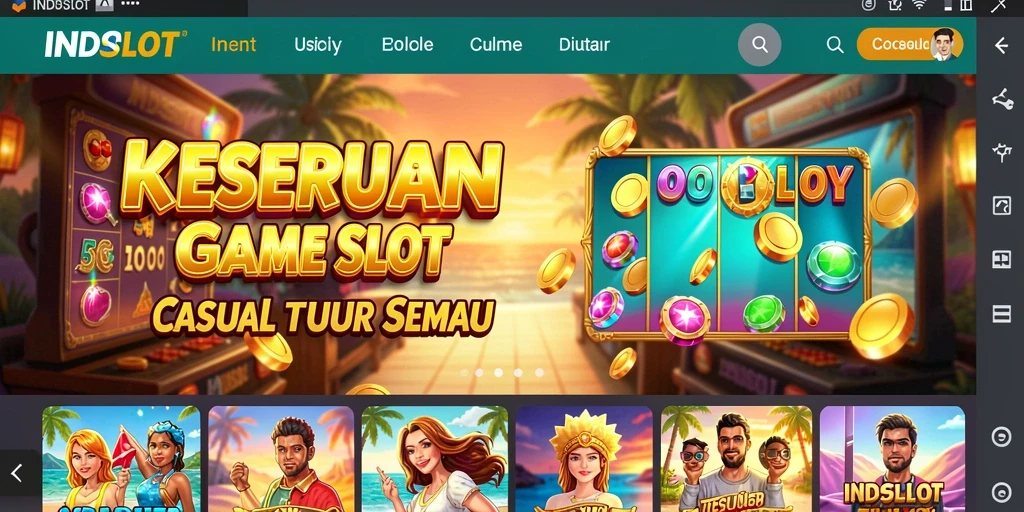 Tampilan gameplay INDSLOT yang menawan dan menarik perhatian.