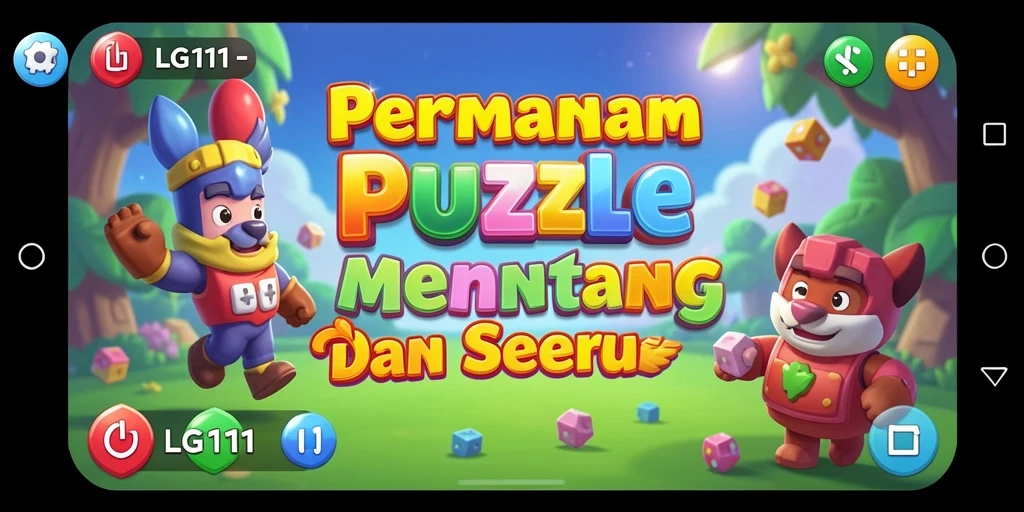 Tampilan gameplay seru dan penuh tantangan dari LG111.