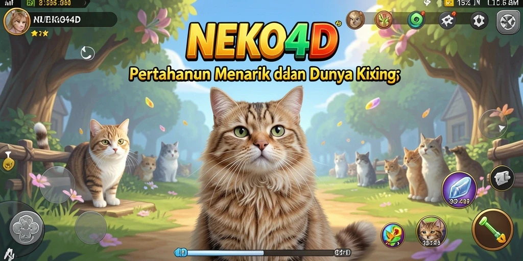 Tampilkan gameplay <strong>NEKO4D</strong> yang mengasyikkan dalam pertahanan menara.