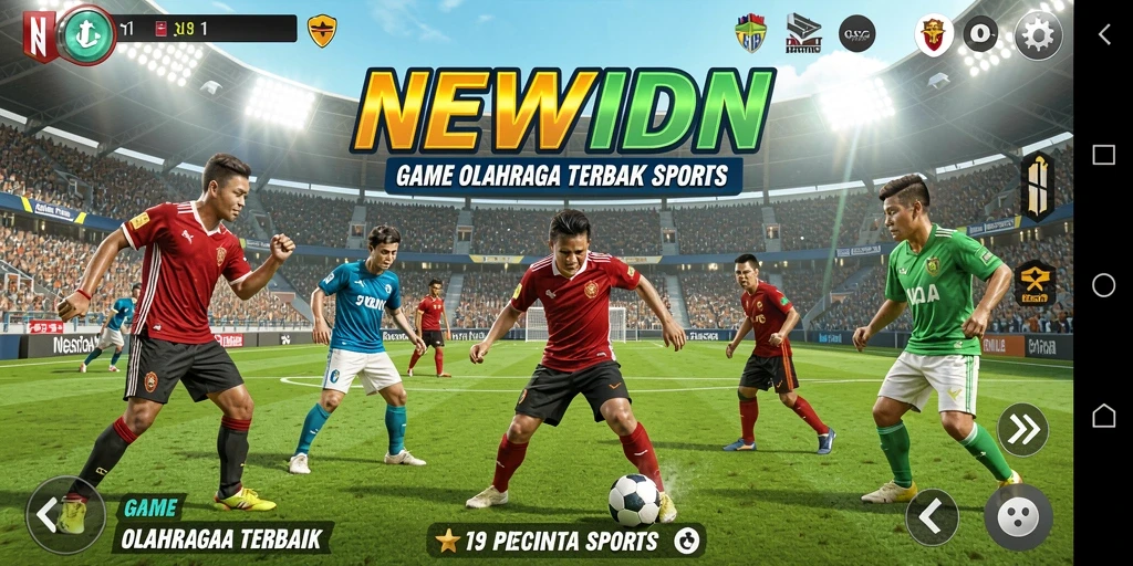 Gameplay seru dengan pengalaman olahraga yang nyata dan menantang.