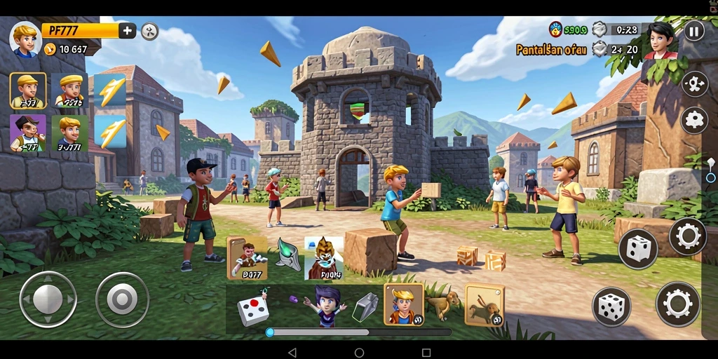 Tampilan gameplay PF777 yang menantang dalam permainan Puzzle.