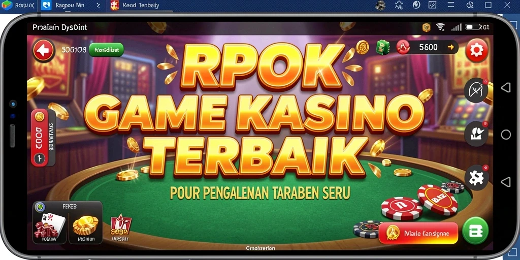 Gameplay menarik dari RPOK dengan berbagai permainan kasino.
