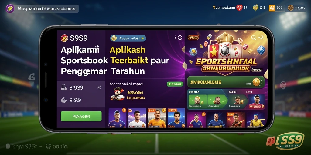 Tampilan menarik dari aplikasi Sportsbook S9S9 dengan fitur lengkap.