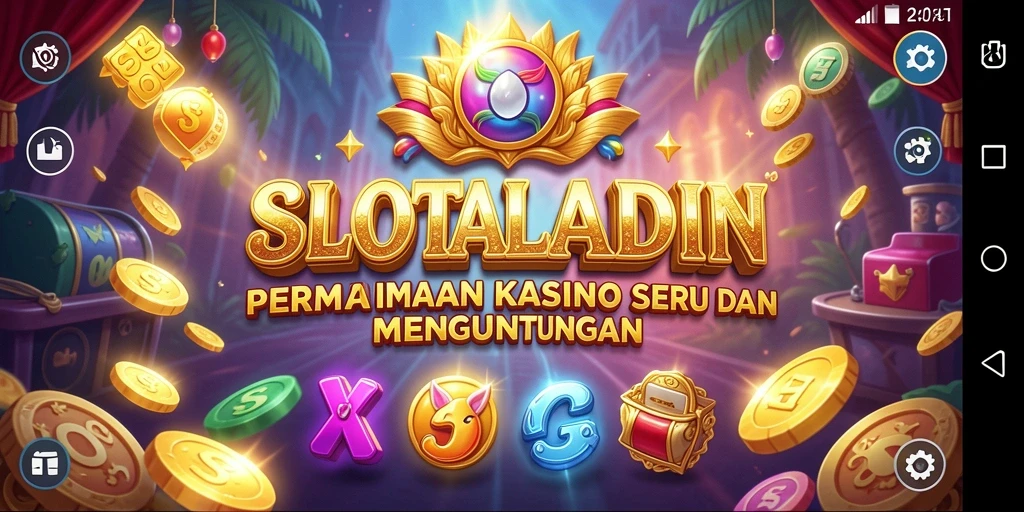 Tampilan menarik dari gameplay Kasino di SLOTALADIN.