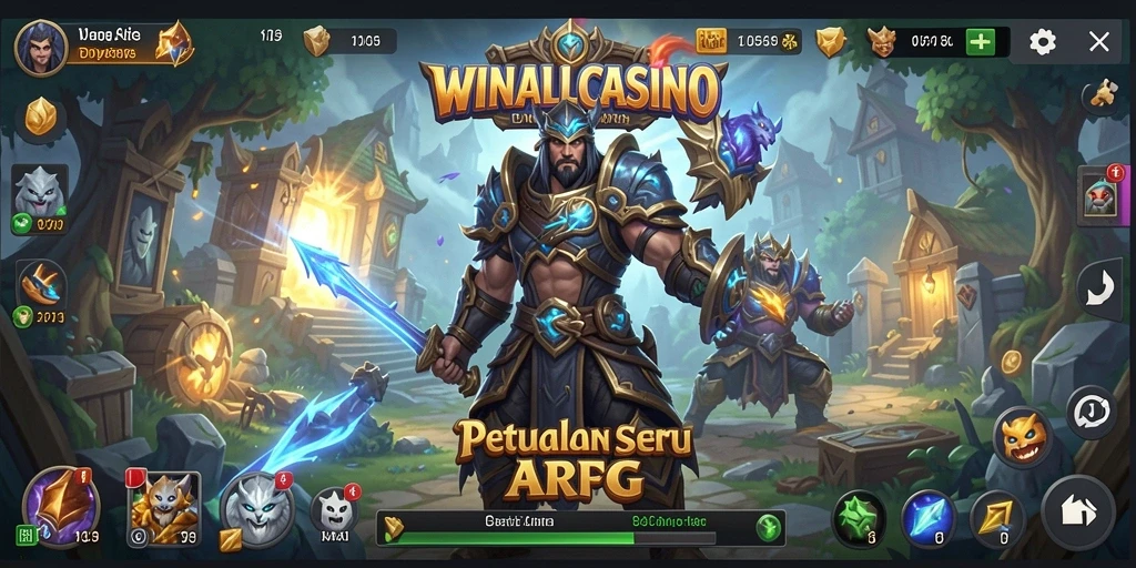 Tampilan menarik dari gameplay <strong>WINALLCASINO</strong> yang mendebarkan.